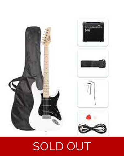 Glarry strat starter pack white